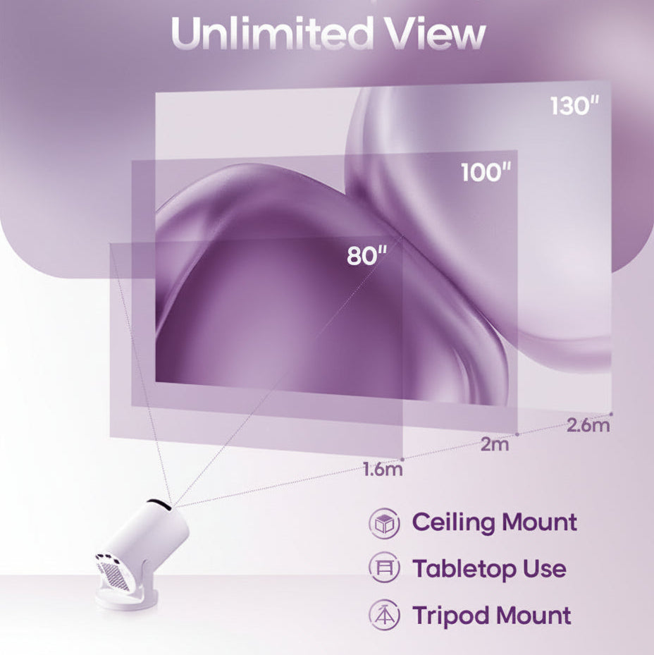 The DreamScreen™ Projector